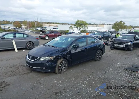 2013 Honda Civic Ex-L из США, поврежденный, VIN 19XFB2F94DE250764